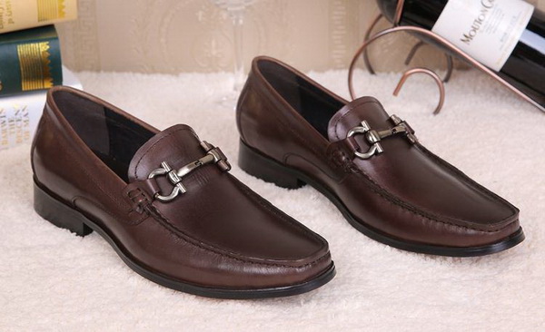 Salvatore Ferragamo Business Men Shoes--047